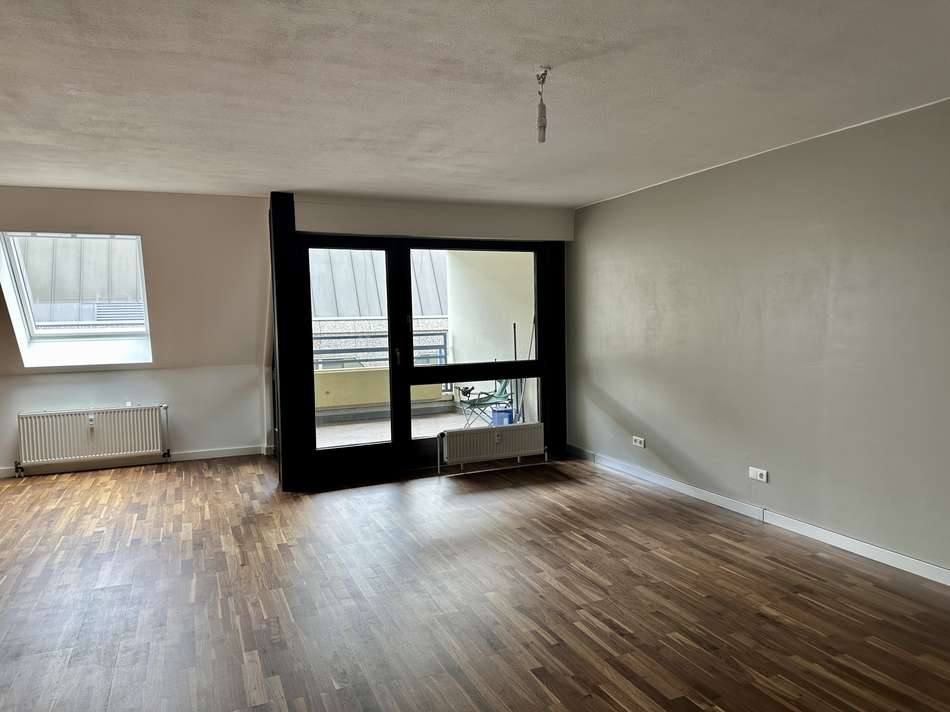 Blick zur Loggia