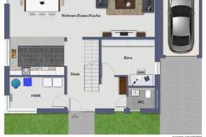Energieeffiziente Neubau Einfamilienhaus-Villa in Bestlage von Krefeld-Bockum! – Krefeld – Vorschaubild 2