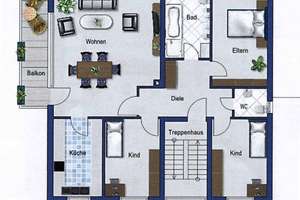 Schöne 4,5 ZKB mit Gäste WC in ruhiger Lage – 68219 Rheinau, Mannheim – Vorschaubild 18