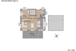 Ruhiges Neubauprojekt Einfamilienhaus (hintere Grundstückshälfte) – modern und energieeffizient (A+) – Die vollständige Adresse der Immobilie erhältst du vom Anbieter., 81825 Gartenstadt Trudering, München – Vorschaubild 9