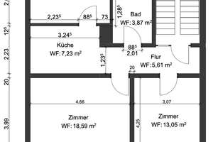 Erstbezug nach hochwertiger Kernsanierung – Stilvolle 3-Zimmer-Wohnung mit moderner Ausstattung – Die vollständige Adresse der Immobilie erhältst du vom Anbieter., 64295 Mitte, Darmstadt – Vorschaubild 8