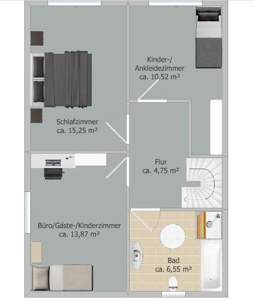 Grundriss DG