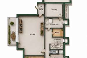 Stilvolles Einfamilienhaus mit großem Naturgarten,  Kamin und hochwertiger Ausstattung – Die vollständige Adresse der Immobilie erhältst du vom Anbieter., 83052 Bruckmühl – Vorschaubild 19