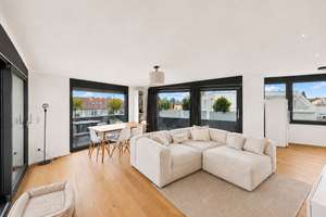 Mieten auf höchstem Niveau – Exklusives 3,5-Zimmer-Penthouse in Stuttgart-Vaihingen – Die vollständige Adresse der Immobilie erhältst du vom Anbieter., 70563 Österfeld, Stuttgart – Vorschaubild 1