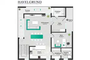 Exklusiver Neubau am See - möblierte, große Villa mit Pool – Havelland (Kreis) – Vorschaubild 18