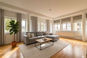 4,5 Zimmer - Wohnung 
Familienoase mit 180m²
Hochparterre