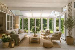 Badendorf bei Lübeck. Wunderbarer, exklusiver Bungalow auf Eigenland in ruhiger Feldrandlage zu kauf – Die vollständige Adresse der Immobilie erhältst du vom Anbieter., 23619 Badendorf – Vorschaubild 25