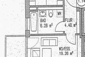 Schöne 2 Zimmer Wohnung mit Einbauküche und Balkon im Westen – 93049 Westenviertel, Regensburg – Vorschaubild 9