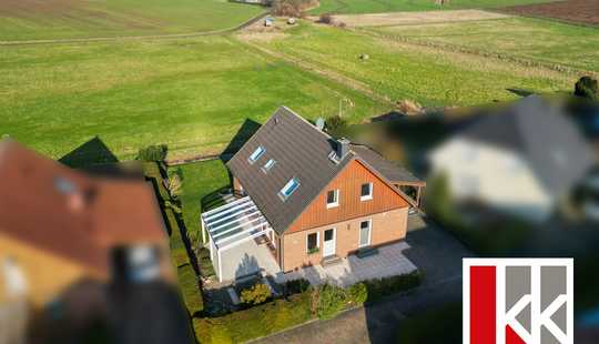 Bild von Hehlingen: Modernes Einfamilienhaus mit Traumausblick über die Felder