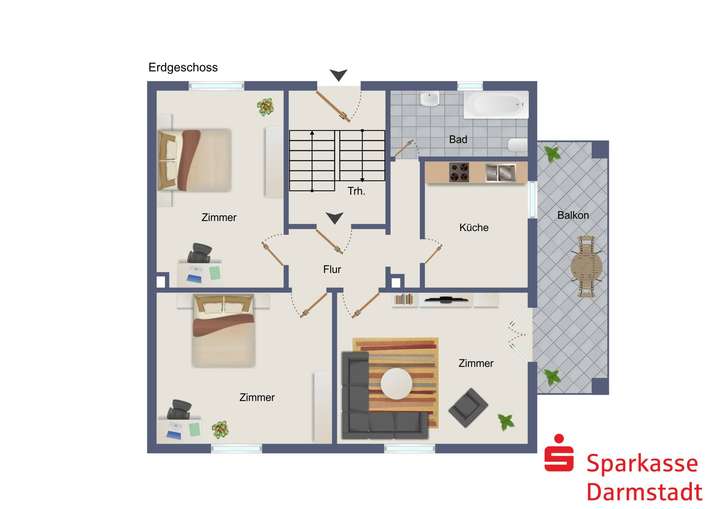 Grundriss Erdgeschoss