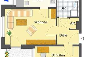 Aktives Wohnen 60+ in der Essener Weststadt! – Kurt-Jooss-Str. 7, 45127 Westviertel, Essen – Vorschaubild 2