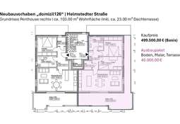 Penthouse 6 | 103 m² Wfl.