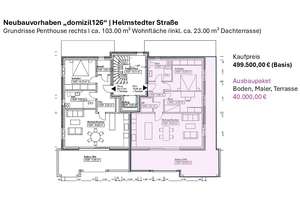 Haus 3  |  Wohnung 6  |  Penthouse – Helmstedter Straße 82a, 38126 Viewegsgarten-Bebelhof, Braunschweig – Vorschaubild 6