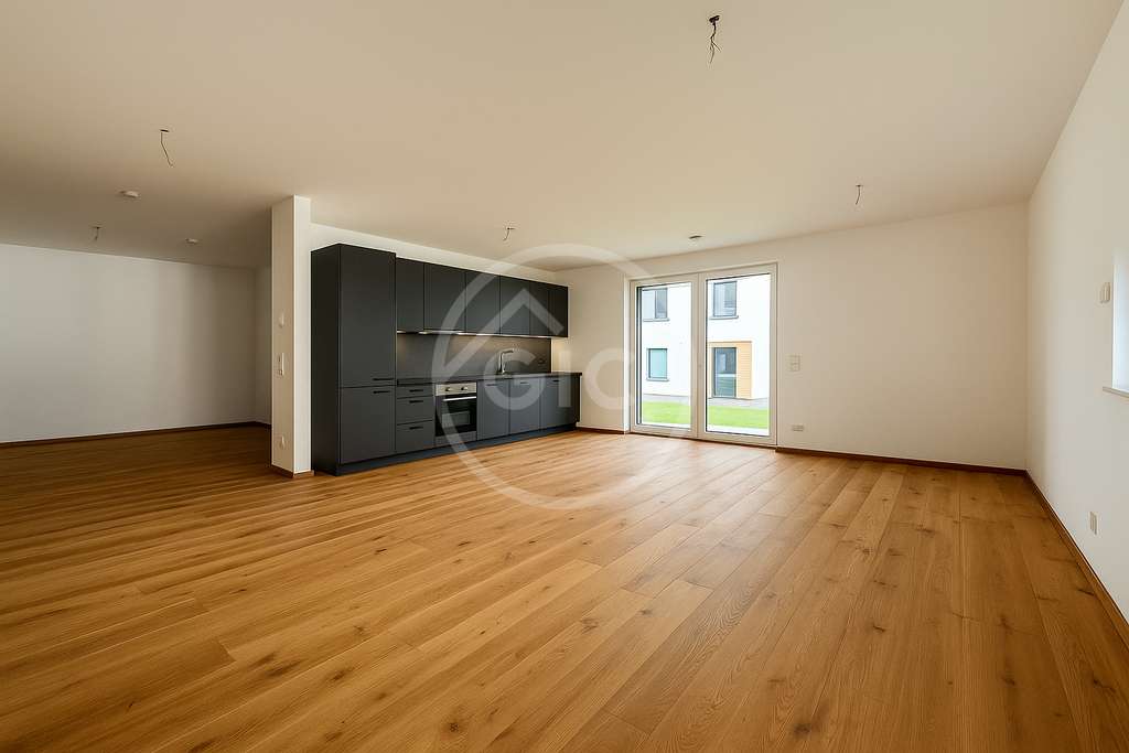 Immobilie in Kißlegg - Helle und moderne Erdgeschosswohnung mit Gartenanteil - Bild 1