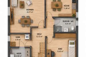 Top gepflegtes Einfamilienhaus mit Doppelcarport, Pool und Photovoltaikanlage – Die vollständige Adresse der Immobilie erhältst du vom Anbieter., 12683 Biesdorf, Berlin – Vorschaubild 18