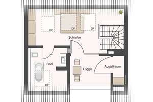 Exklusive Maisonette-Wohnung mit zwei Balkonen und Domblick – wohnen über den Dächern von Köln-Deutz – Die vollständige Adresse der Immobilie erhältst du vom Anbieter., 50679 Deutz, Köln – Vorschaubild 24