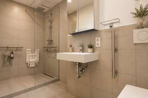 Lichtdurchflutete, moderne 3 Zi.-Wohnung mit sonnigem Balkon, sep. Küche, gr. Keller & TG-Stellplatz – Die vollständige Adresse der Immobilie erhältst du vom Anbieter., 81245 Neupasing, München – Vorschaubild 8