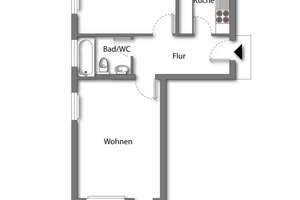 Helle 2-Zimmer-Wohnung mit Balkon und Stellplatz – Die vollständige Adresse der Immobilie erhältst du vom Anbieter., 70439 Stammheim-Mitte, Stuttgart – Vorschaubild 7