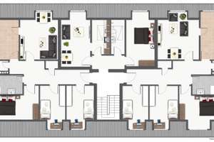 Bezugsfreie modernisierte 4-Zimmer Wohnung in Bonn-Duisdorf – Die vollständige Adresse der Immobilie erhältst du vom Anbieter., 53123 Duisdorf, Bonn – Vorschaubild 3
