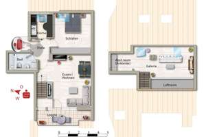 Wohlfühlambiente: Charmante Galeriewohnung mit sonniger Loggia  – Die vollständige Adresse der Immobilie erhältst du vom Anbieter., 74613 Öhringen – Vorschaubild 17