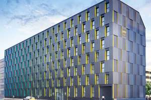 Neubau 2019: Schöne 1-Zimmer-Süd-Terrassenwohnung mit Küche und Balkon für Studenten mit Nachweis – Landsberger Straße 441, 81241 Am Westbad, München – Vorschaubild 2