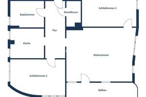 Gepflegte 3-Zimmer-Eigentumswohnung mit Südwest-Balkon & außergewöhnlicher Stellplatzsituation  – Die vollständige Adresse der Immobilie erhältst du vom Anbieter., 65187 Biebrich, Wiesbaden – Vorschaubild 14