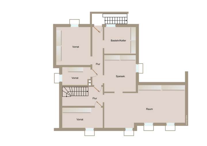 Grundriss Keller