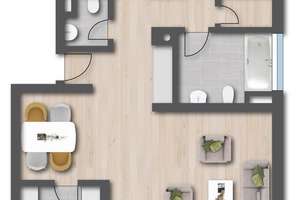 Gepflegtes Haus, helle Wohnung – Die vollständige Adresse der Immobilie erhältst du vom Anbieter., 64283 Eberstadt, Darmstadt – Vorschaubild 8