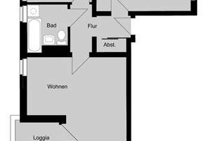 Modernisierte 2-Zimmer-Wohnung – Ricklinger Str. 65, 30449 Linden-Süd, Hannover – Vorschaubild 2