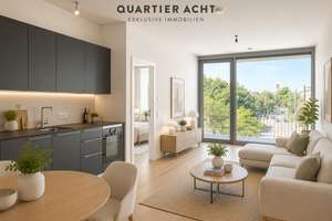 QVIII - 2 ZIMMERWOHNUNG IM SCHWABINGER TOR! – Die vollständige Adresse der Immobilie erhältst du vom Anbieter., 80804 Münchner Freiheit, München – Vorschaubild 2