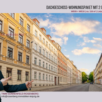 Wohnungspaket im Dachgeschoss – Anlage & Eigennutzung 
in Leipzig / Möckern