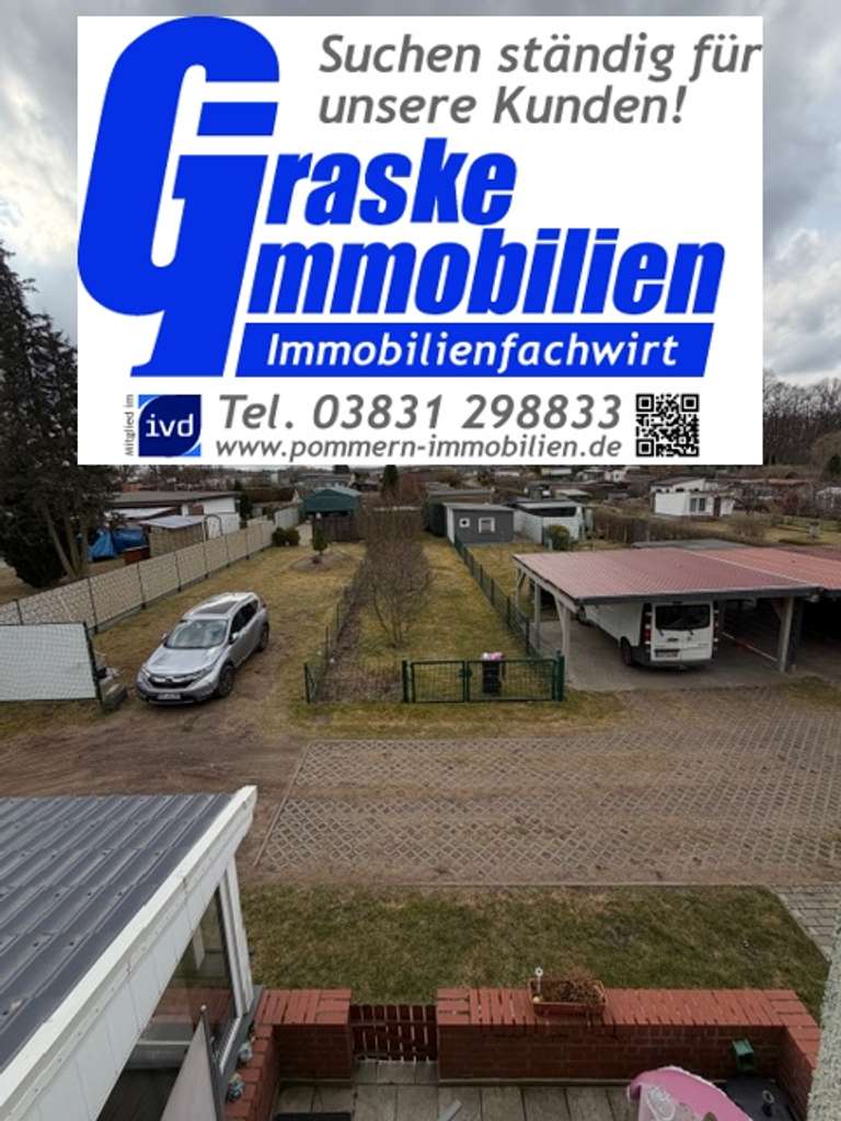 Immobilie in Ueckermünde - Günstiges Reihenhausmittelhaus vollunterkellert mit Gartenfläche zu verkaufen - Bild 3