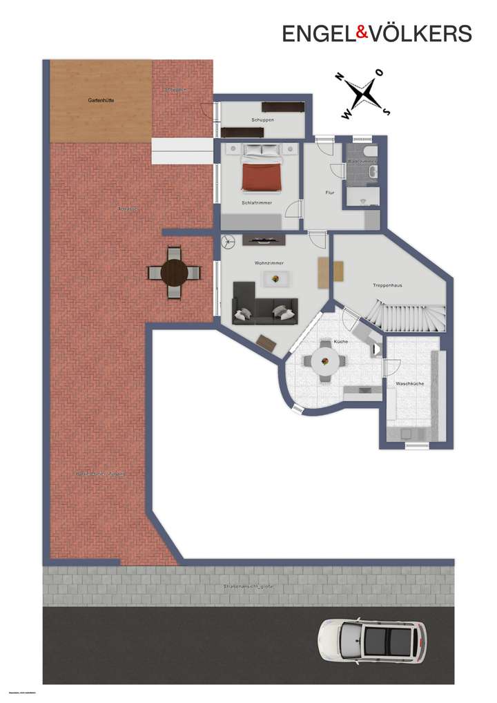 Untergeschoss 3 mit Außenbe...