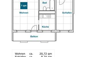 Wir sanieren für Sie: 2-Zimmerwohnung mit Balkon und Aufzug! – Boxberger Str. 4, 1239 Prohlis-Süd, Dresden – Vorschaubild 2