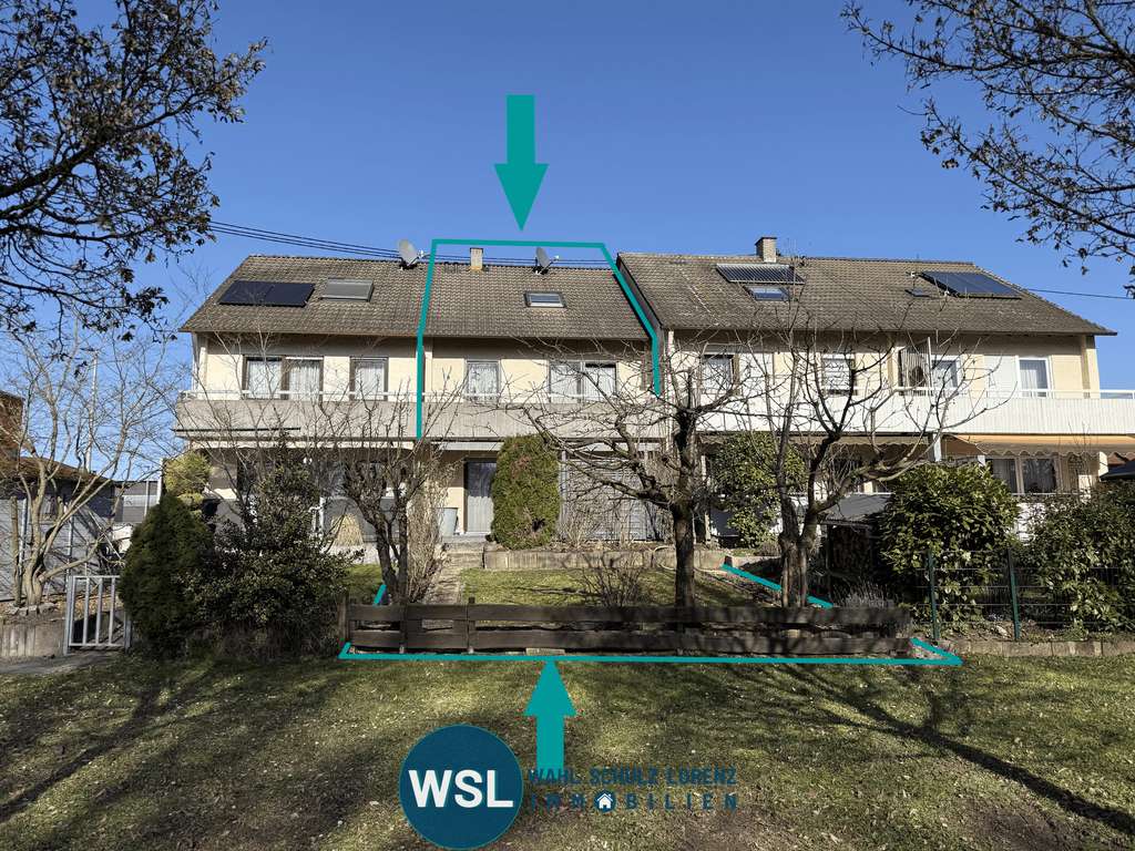 Immobilie in Oberboihingen - Raumwunder für Renovierer: Reihenhaus mit Garten & Garage in Oberboihingen. Viel Platz für Familien. - Bild 0