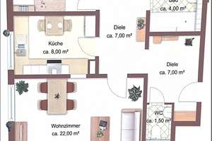 Provisionsfrei: Ruhige 3-Zimmer-Wohnung am Westkreuz mit Loggia und viel Grün – Reichenaustraße 9, 81243 Aubing-Süd, München – Vorschaubild 18