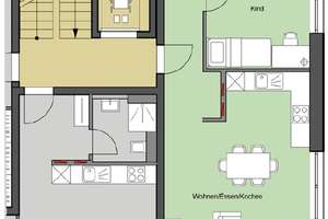 Sonnige, moderne 3-Zimmer-Wohnung mit Balkon und neuer Einbauküche im Erstbezug in Schwäbisch Gmünd – Eugen-Bolz-Straße 4/2, 73525 Schwäbisch Gmünd – Vorschaubild 9