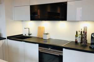 möblierte 2-Zimmerwohnung mit Küche, Westbalkon und Badewanne in guter Lage – 80937 Am Hart, München – Vorschaubild 6