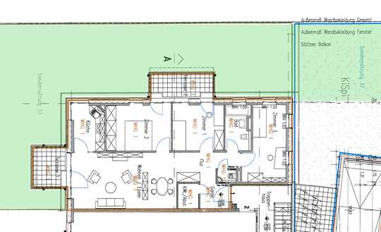 Attraktive 4-ZKB-Wohnung mit traumhaftem Garten und TG-Stellplatz