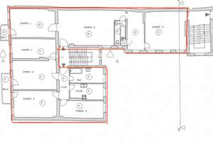 Provisionsfrei: Seltene Altbauetage mit ca. 205 m², Aufzug, zwei Balkonen & Kaminofen – Die vollständige Adresse der Immobilie erhältst du vom Anbieter., 10997 Kreuzberg, Berlin – Vorschaubild 8