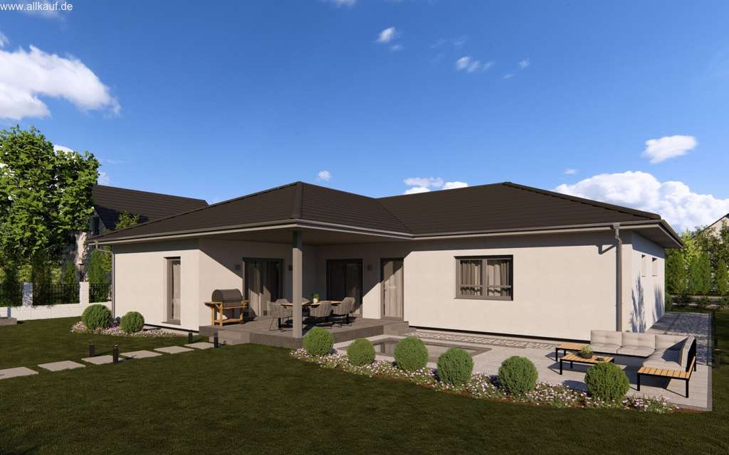 Immobilie in Pfofeld - Bungalow Lifetime 11 - Ihr Traumhaus mit Raum für Individualität und Zukunft inklusive Baugrundstück - Bild 0