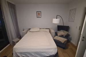 1-Zimmer Apartment mit Balkon für Berufstätige - möbliert & vollständig ausgestattet – Neckarauer Straße 199, 68199 Neckarau, Mannheim – Vorschaubild 4