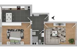 Gemütliche 2-Zi-Wohnung im Lindenhof - 2 Balkone, inkl. Einbauküche – Bellenstraße 37, 68163 Mannheim – Vorschaubild 16