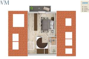 ENERGIEEFFIZIENTER NEUBAU - FEUERBACH
Zentral gelegene 3-Zimmer-Wohnung mit Balkon, Loggia & Garage – 70469 Feuerbach-Mitte, Stuttgart – Vorschaubild 18