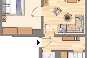 2-Zimmer Wohnung in Dortmund Bövinghausen – 44388 Bövinghausen, Dortmund – Vorschaubild 2