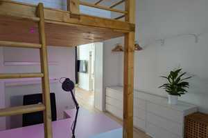 Super zentral - MÖBLIERT - renoviert - große Einbauküche mit Spülmaschine - Hochbett - Arbeitsplatz – Promenadenstr. 41, 52062 Aachen – Vorschaubild 9