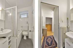 Gemütliche 2-Zimmer-Wohnung mit Aufzug  und  zwei Loggien in Düsseldorf-Pempelfort
 – 40476 Pempelfort, Düsseldorf – Vorschaubild 7