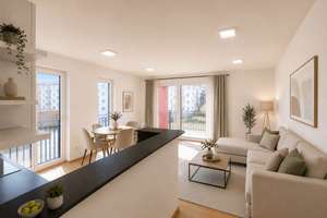 KENSINGTON - Exklusiv - helle 2 Zimmer Wohnung in Neuaubing – Die vollständige Adresse der Immobilie erhältst du vom Anbieter., 81249 Aubing-Süd, München – Vorschaubild 2