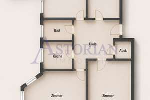 Wunderschöne 4-Zimmer-Wohnung im nachgefragten Berliner Westend – Die vollständige Adresse der Immobilie erhältst du vom Anbieter., 14050 Westend, Berlin – Vorschaubild 12