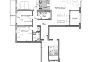 Großzügige 4-Zimmerwohnung mit Balkon und Loggia im Westend – 60323 Westend-Nord, Frankfurt am Main – Vorschaubild 24